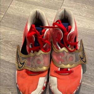 Nike Renew KD Red and Gold Athletic Shoes Mens sz 12 DD9538-600